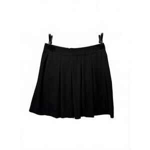 Banana Republic Black Pleated Skirt Size 2 Classic A-Line Work Skirt